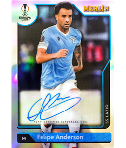 2021-22 Topps Chrome Merlin UEFA Felipe Anderson