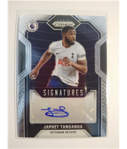 2021 Panini Prizm Premier League Signatures Japhet Tanganga Auto #PCTH Tottenham