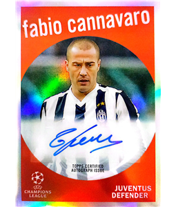 2022-23 Topps UEFA Club Competition 1959 Topps 59-17 Fabio Cannavaro AUTO