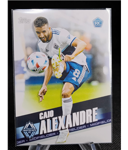 2022 Topps MLS Caio Alexandre Rookie Card Bahia