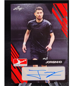 2023 Leaf Goal Auto Jorginho Arsenal