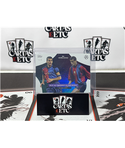 2024 Topps Simplicidad Pep Guardiola & Rivaldo 1/5 Barcelona