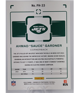 Ahmad Sauce Gardner - Rookie