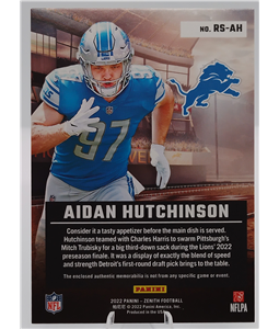 Aidan Hutchinson - Rookie card - memo