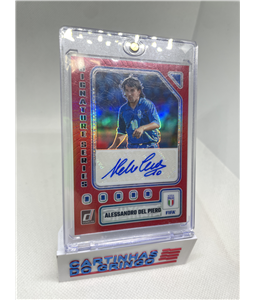 Alessandro del Piero 2023-24 Donruss FIFA Signature Series Red 29/49