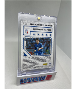 Alessandro del Piero 2023-24 Donruss FIFA Signature Series Red 29/49