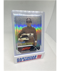 Ayrton Senna 2023 Topps Chome Refractor