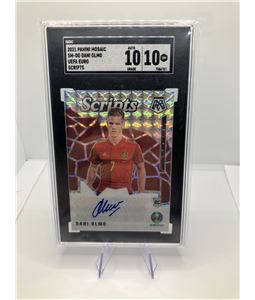 Dani Olmo - Mosaic Euro 2020 - Rookie Card - Autografo - SGC 10