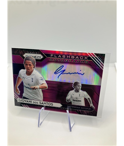 Giovani dos Santos - 2020/21 - Prizm Premier League FlashBack Autographs - AUTO - 41/99