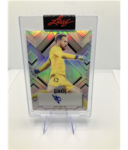 Jan Oblak - Leaf Metal - Autografo - 16/30