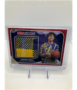 Jordan Poole - 2019/20 - NBA Hoops - Patch USED