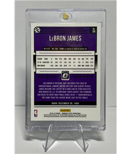 LeBron James - 2018 - Donruss - Optic