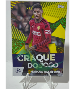 MARCUS RASHFORD CRAQUE DO JOGO 28/50 TOPPS CARNAVAL 2023-2024