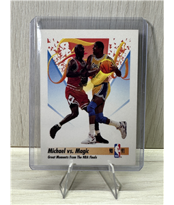 Michael Jordan vs. Magic Johnson - 1991 - Skybox