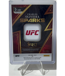 Panini Select UFC Sparks 2023 CHARLES "DO BRONX" OLIVEIRA 04/99